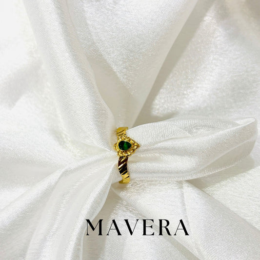 FLORA LUXE GREEN RING