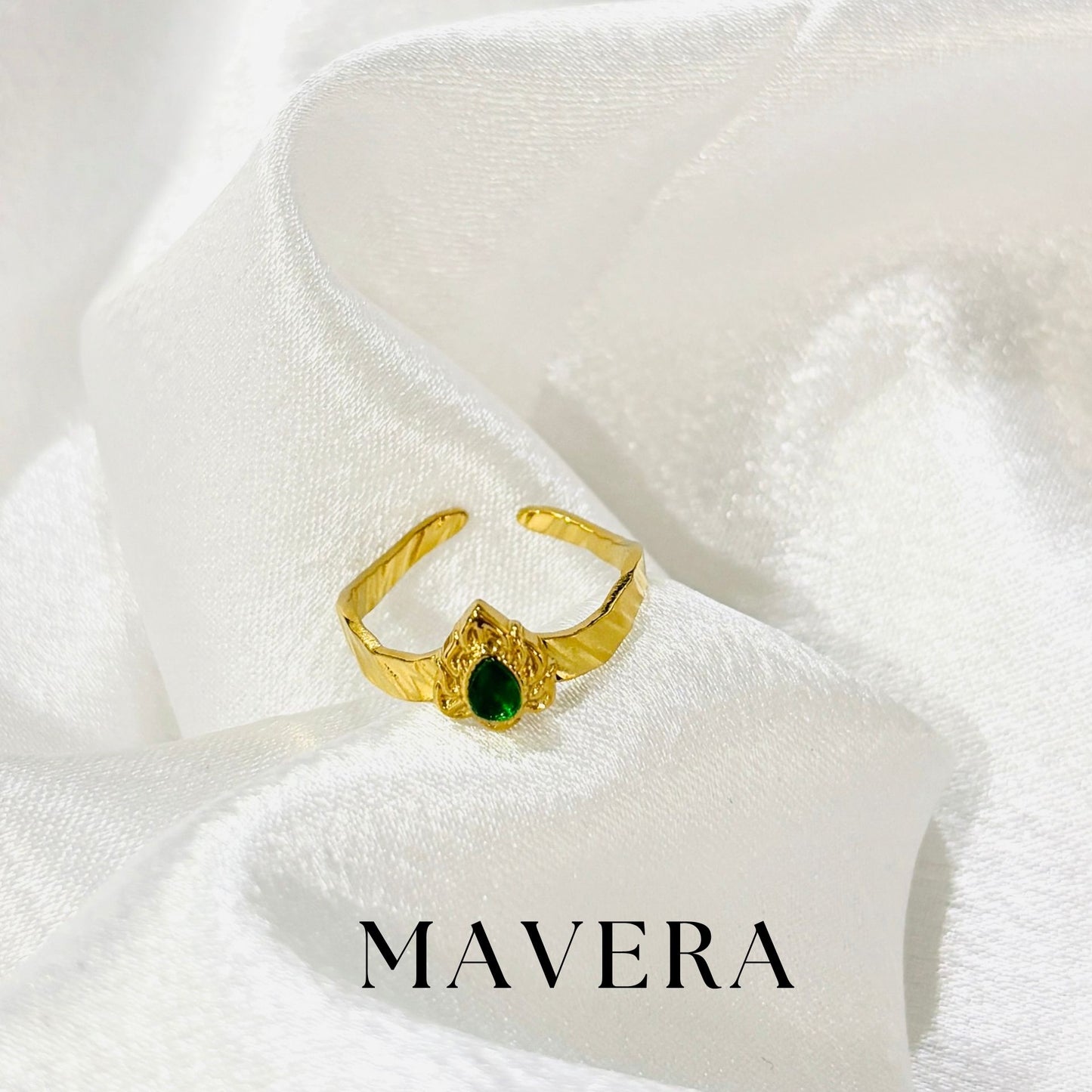 FLORA LUXE GREEN RING