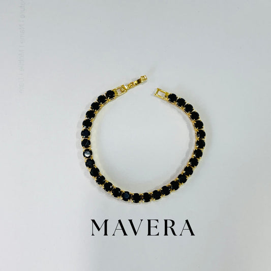 BLACK CHAIN BRACELET