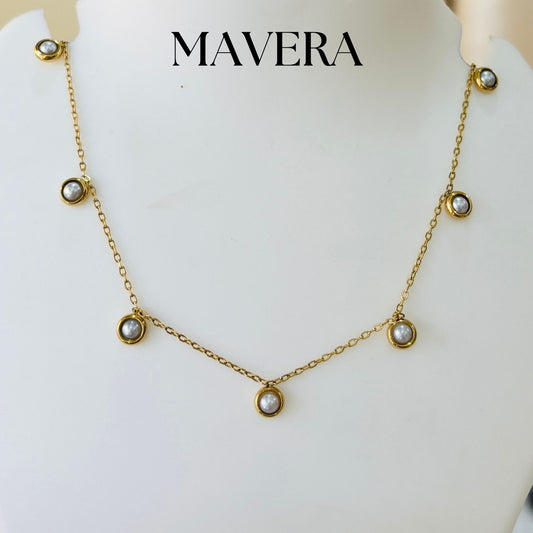 PEARLINE DROP NECKLACE